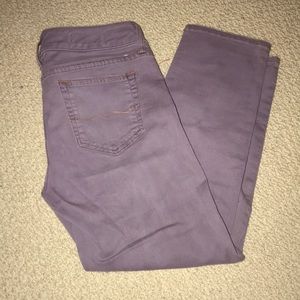 Vintage Red Engine Viper Lilac Purple Capri Pants